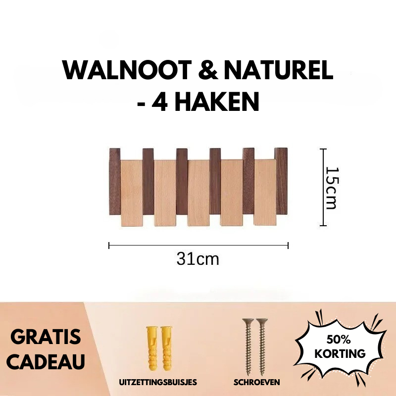 MODERNE STALOE KAPSTOK - 50% KORTING