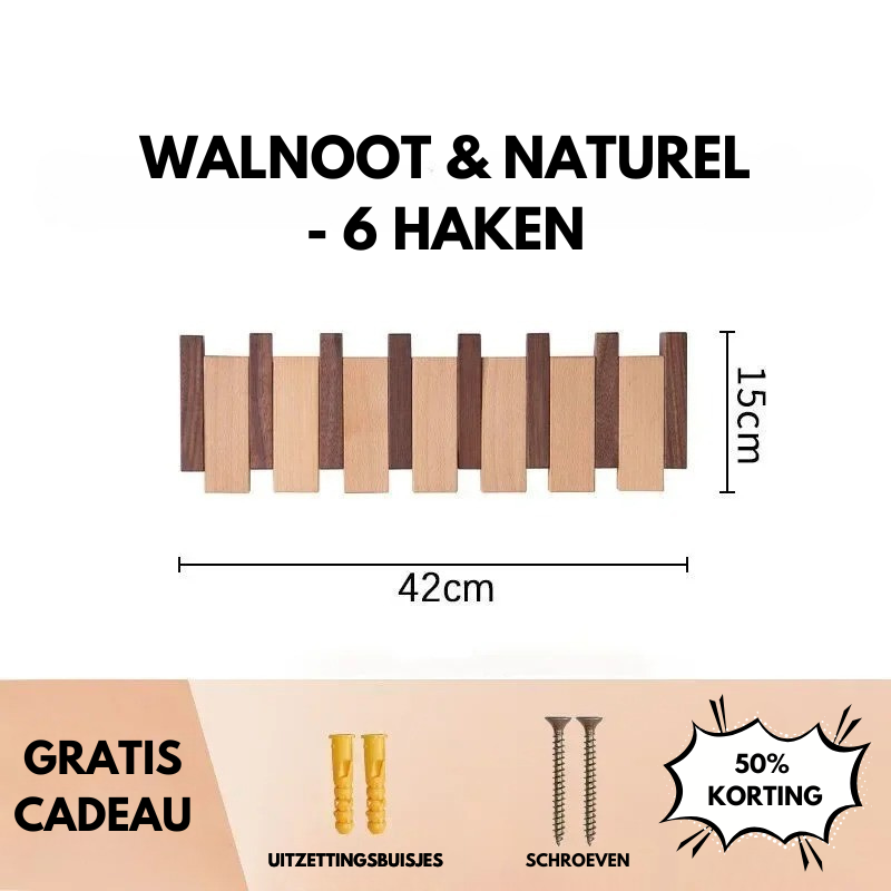 MODERNE STALOE KAPSTOK - 50% KORTING