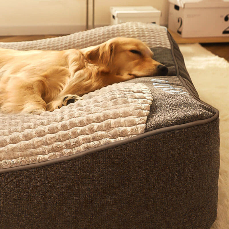 DREAMHEAVEN FUNNY FUZZY - HONDEN BED - 50% KORTING
