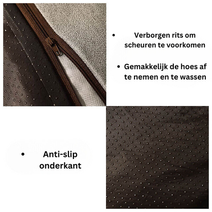 DREAMHEAVEN FUNNY FUZZY - HONDEN BED - 50% KORTING