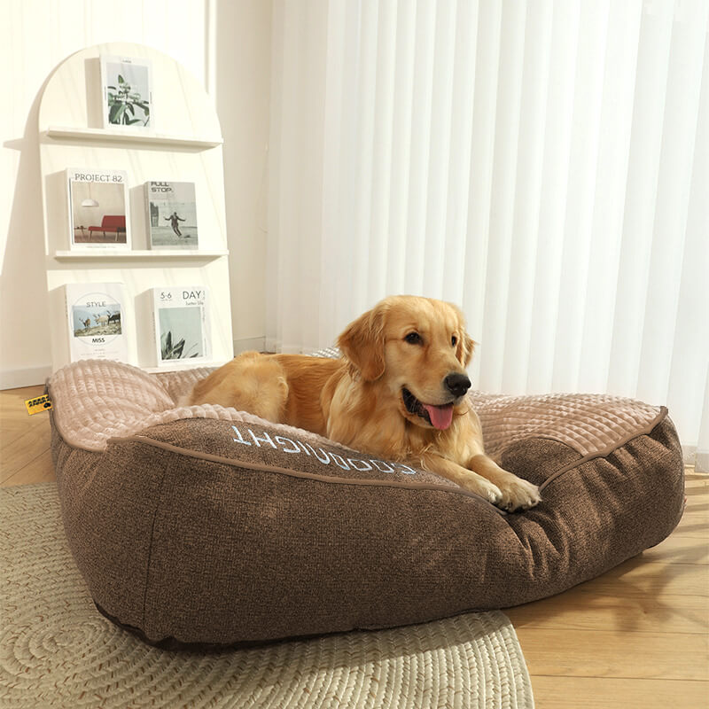 DREAMHEAVEN FUNNY FUZZY - HONDEN BED - 50% KORTING